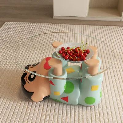 Creative Cartoon Small Side Table for Living Room Mobile