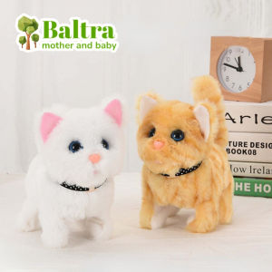 Baltra Plush Stuffed Animal Cat Cognitive Interactive Ability Realistic Electric Robot Kitten Soft Pets Toys Barking