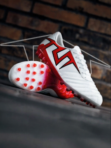 Kangaroo Leather Artificial Grass Football Shoes