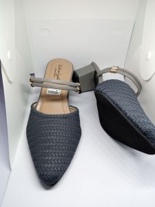 Sepatu Heels Wanita Bapau Selop Upper Cantik Hak 5cm