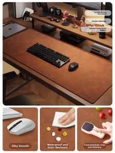 Gaming and Office Desk Pad Leather