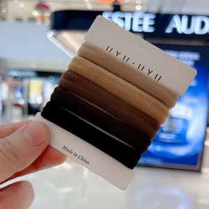 High Elasticity Seamless Durable Hair Ties for Women Thickened Wide Cotton Hair Bands No Damage to Hair Original Design