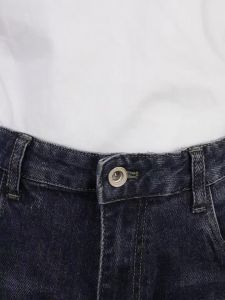 Nexlent 17mm Detachable Metal Waist Buttons with Flowers Patterns Metal Pants Button for Clothes