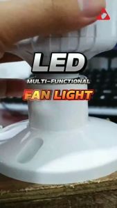 DQQI 2 in 1 Ceiling Fan Light: 30W/40W & Remote Control