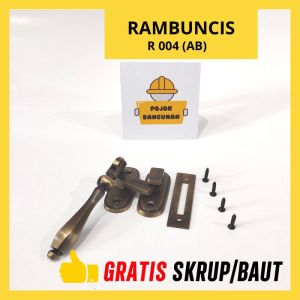 GRENDEL HENDEL RAMBUNCIS KUNCI KUSEN PINTU JENDELA MINIMALIS
