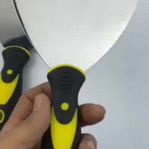 Stainless Steel Putty Scraper Set 1inch to 5inches Multi-Purpose Knives with Rubber Handles Build Construct