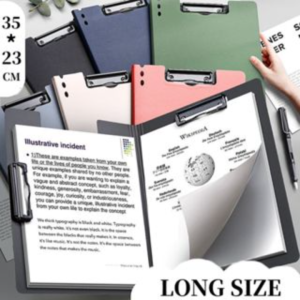 1pc A4 File Folders Documents Organizer Clipboard With Cover A4 Paper Folder For Business & School Stationery & Office Supplies