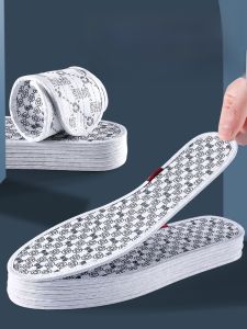 XIANZHAO | Mens Anti-Odor Sweat Absorbent Shoe Inserts Ultra-Thin Soft Bottom Breathable Deodorizing Fragrant Type Anti-Slip Design