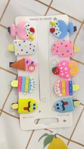 10 In 1 Jedai Jepit Rambut Jepitan Wanita Anak Perempuan Karakter Hair Pin Gaya Kids Unicorn Ice Cream Aksesoris Fashion Gaya Korea Korea Thailand Premium Ori Original