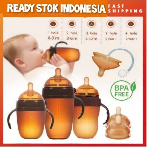PIKO BELLO BOTOL SUSU BAYI DOT ANTI KOLIK BALITA SILIKON SILICON
