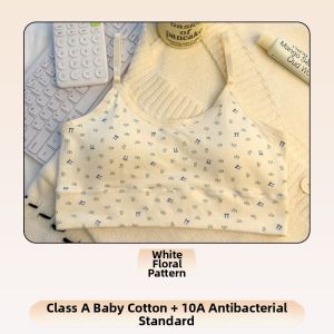 YUNASHA | Teenage Seamless Cotton Bra