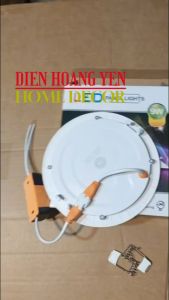 đèn led âm trần siêu mỏng 9w - LOẠI TỐT TIẾT KIỆM ĐIỆN ÁNH SÁNG DỄ CHỊU - BẢO HÀNH 12 THÁNG