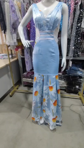 ชุดราตรีซีทรูสุดเซ็กซี่ ดีไซน์น่ารัก รุ่น 955