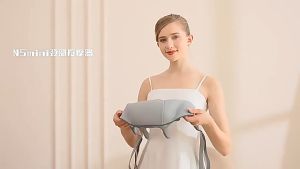 SG【READY STOCK】 Shoulder and Neck Massager Clamp Kneading Trapezius Muscle Relax Hot Compress Neck Massager Machine Wireless Adjustable Multi Angle Massag