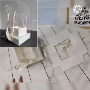 Keisy Box - Giftbox Kado Bunga - Kotak Mika Box GB036