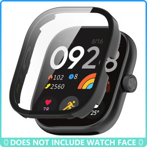 กระจกเทมเปอร์ + เคสสำหรับ Redmi Watch 5ปกป้องหน้าจอเคสกันกระแทกเคสสำหรับ Redmi Watch 5เคส
