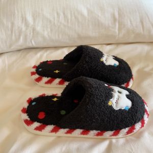 Dép Bông Hoạt Hình Dễ Thương Cho Nữ Mùa Đông 2025 Dép Bông Chống Trượt Dép Bông Thoải Mái Cho Học Sinh Dép Bông Đế EVA Cho Nữ