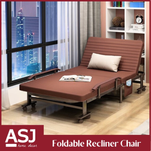 ASJ_ Foldable Recliner Chair / Adjustable handle - Ship from Ipoh