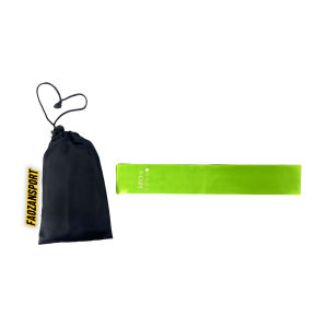 Karet Latihan Kaki Satuan Futsal Sepakbola Resistance Band Gym Kekuatan Otot Kaki Paha Fitness Polos Lentur