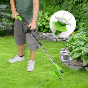 5pcs Kepala Pisau Potong Rumput Plat Besi 15cm Baterai Brush Cutter Blade