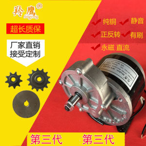 12V250W Brushed DC Motor 24V350W Reduced Speed MY1016Z2 Brushed Motor for Electric Vehicles And Transportation Accessories