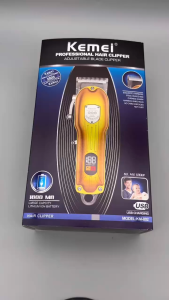 Kemei KM-802 KM-2128 All Metal Electric Hair Clipper Set Professional Beard Shaver For Men Rechargeable USB Hair Trimmer