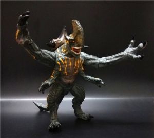 NECA Pacific Rim 2 Eureka Action Figure Luminous Mecha Storm Red Double Blade Dangerous Wanderer Collectible PVC Desktop Decoration