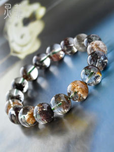 LINGFEI | Red Green Phantom Crystal Beads Necklace