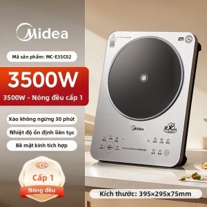 Midea | Bếp Điện Mới Gia Đình Công Suất Cao Giữ Nhiệt Ổn Định 3500W