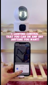 V380 Pro BQ8/HQ8 High-Resolution 1080P IP Surveillance Camera with Dual Lenses Infrared Night Vision pet camera