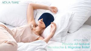 Migraine Headache Relief Cap Full Hat Migraine Ice Pack Relief Cap 10mm Thick Gel Hot & Cold Therapy Ice Head Wrap Ice Pack Masks