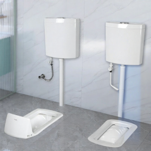 TOTO | Square Odor-Preventing Ceramic Squat Toilet 04-E