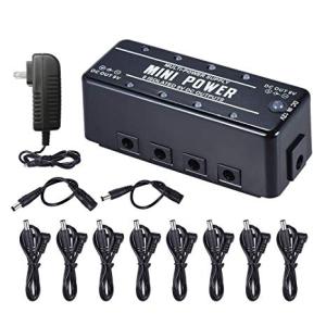Rowin LEF-329 Mini Power Pedal Guitar Pedals Power Supply Multi Circuit Power 8 Isolated 9V Output With Short Circuit Protect
