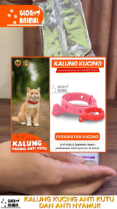 KALUNG KUCING ANTI KUTU DAN ANTI NYAMUK natural pest control pet collar anjing musang kelinci