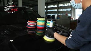 6/7 Inch 3PCS Sponge Buffing Pads Foam Polishing Pads Kit Sanding Disc for Car Waxing High Strength Sponge Buffing Pads Car Waxing Polisher Foams Sander Power Tools Accessories