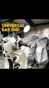UNIVERSAL 304 CNC THAILAND MADE BAR END FOR ANY YAMAHA FAZZIO NMAX AEROX XMAX SNIPER MIO I MXI SPORTY