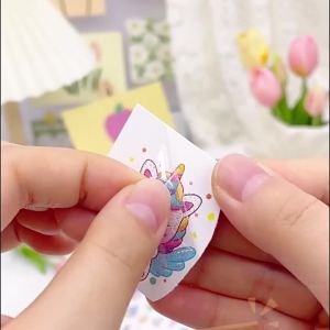 Bevavar​​ 21 Pcs/Set Stiker Tato Aman Temporary Tatto Stiker Tatto Anak Karakter