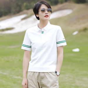 Short Sleeve Polo Shirt Casual Turn-down Collar Womens Mens Fashionable Cotton Polyester Blend Summer New Arrival