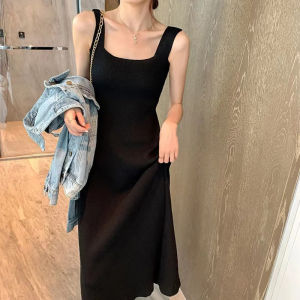 Slimming Stomach Coverage Fashionable Versatile Dress
