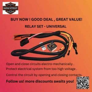 MOTORCYCLE RELAY SET UNIVERSAL