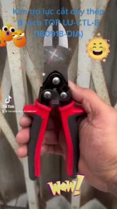 Kìm trợ lực cắt dây thép 8 inch TOP 180918-DIA