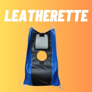 Vampire Leather Tank Cover for Yamaha YTX 125 and Keeway Cafe Racer 152 Motorcycles - Splash-Proof and Durable