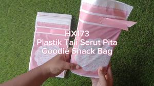 HX173 [50 pcs] Plastik Tali Serut Pita Goodie Bag Snack Biskuit Cookies