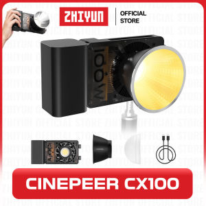 ZHIYUN CINEPEER CX100 - 100W ไฟถ่ายรูป ไฟสตูดิโอ ไฟถ่ายคลิป ไฟไลฟ์สด ไฟแต่งหน้า ไฟเติมแสง ไฟถ่ายวิดีโอระดับมืออาชีพ สำหรับถ่ายวิดีโอ Video Light ไฟ LED ถ่ายภาพ