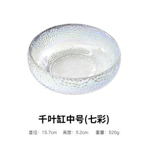 Bát Thủy Tinh Nhật Bản Đựng Trái Cây Bát Salad Bát Đựng Đồ Ăn Nhẹ Bát Đựng Kẹo Bát Tròn Hình Học Bát Đựng Trái Cây Sang Trọng Cho Phòng Khách