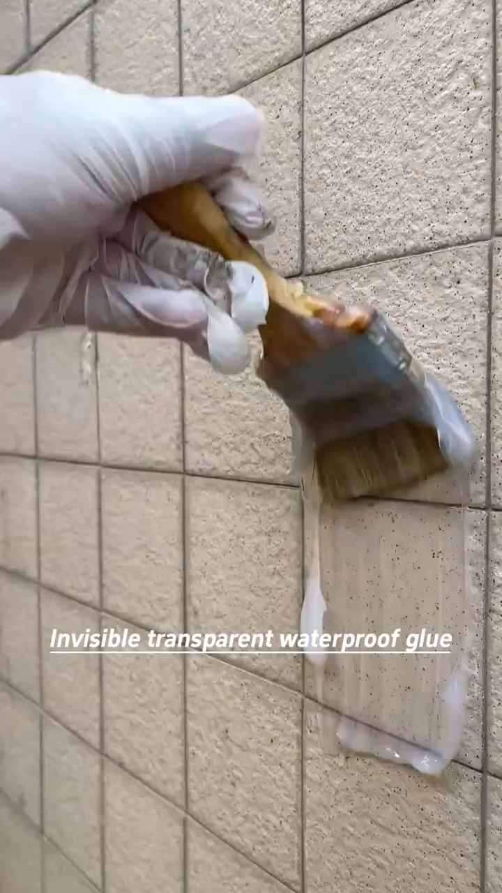 1KG Waterproof Transparent Sealant Glue for Roof Wall Tile Concrete Plywood Crack Repair Coating