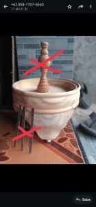 TEBOK PLECI HOLOPET UK.23CM KAYU JATI