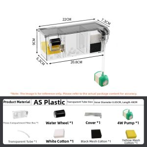 KUOTING | Multi-function Aquarium Filter Pump