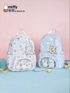 Miffy | Large Capacity Cartoon Print Lightweight Backpack