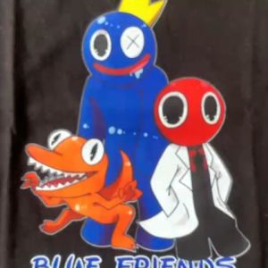 Kaos anak BAJU ANIMASI BLUE FRIENDS 2-14th